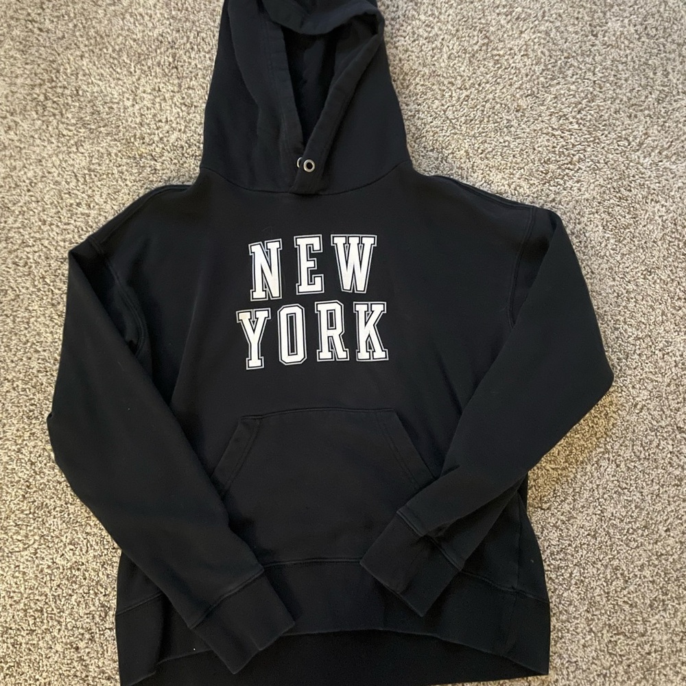 Aeropostale Black Hoodie with New York Print